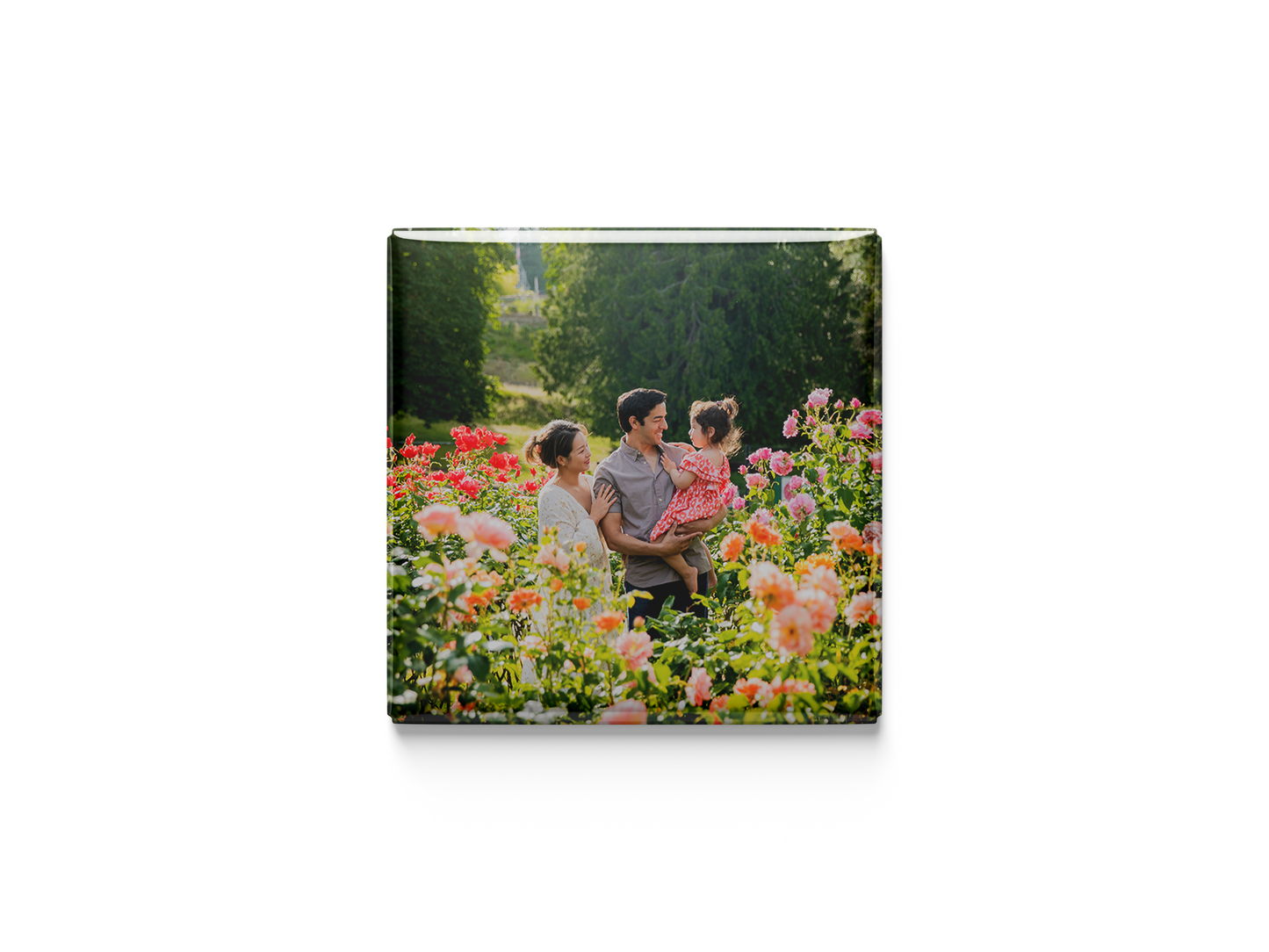 9 Custom Photo Magnets – 2” × 2” Square