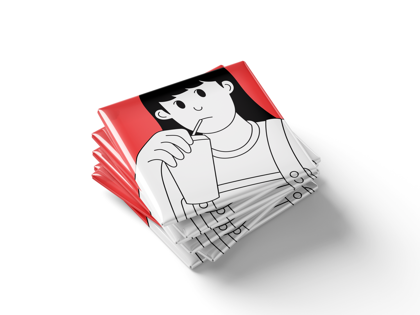 9 Custom Photo Magnets – 2” × 2” Square