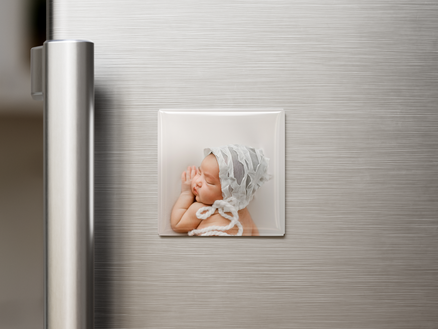 9 Custom Photo Magnets – 2” × 2” Square